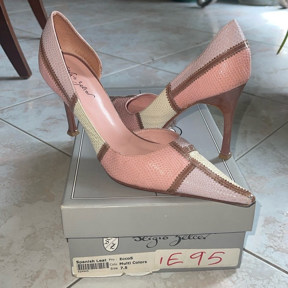 Sergio Zelcer Shoes - Sergio Zelcer Spanish Leather Heels Size 7.5